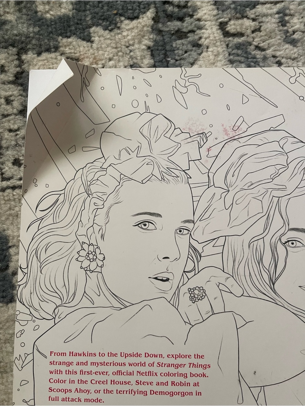 Stranger Things coloring Book - Picture 3 of 3